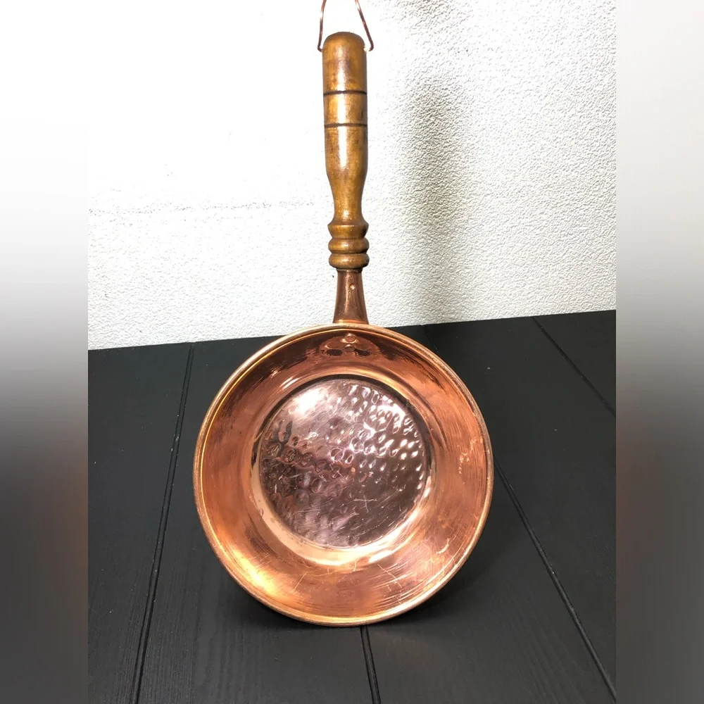 Handmade copper pan / Chilean copper pan decorative
